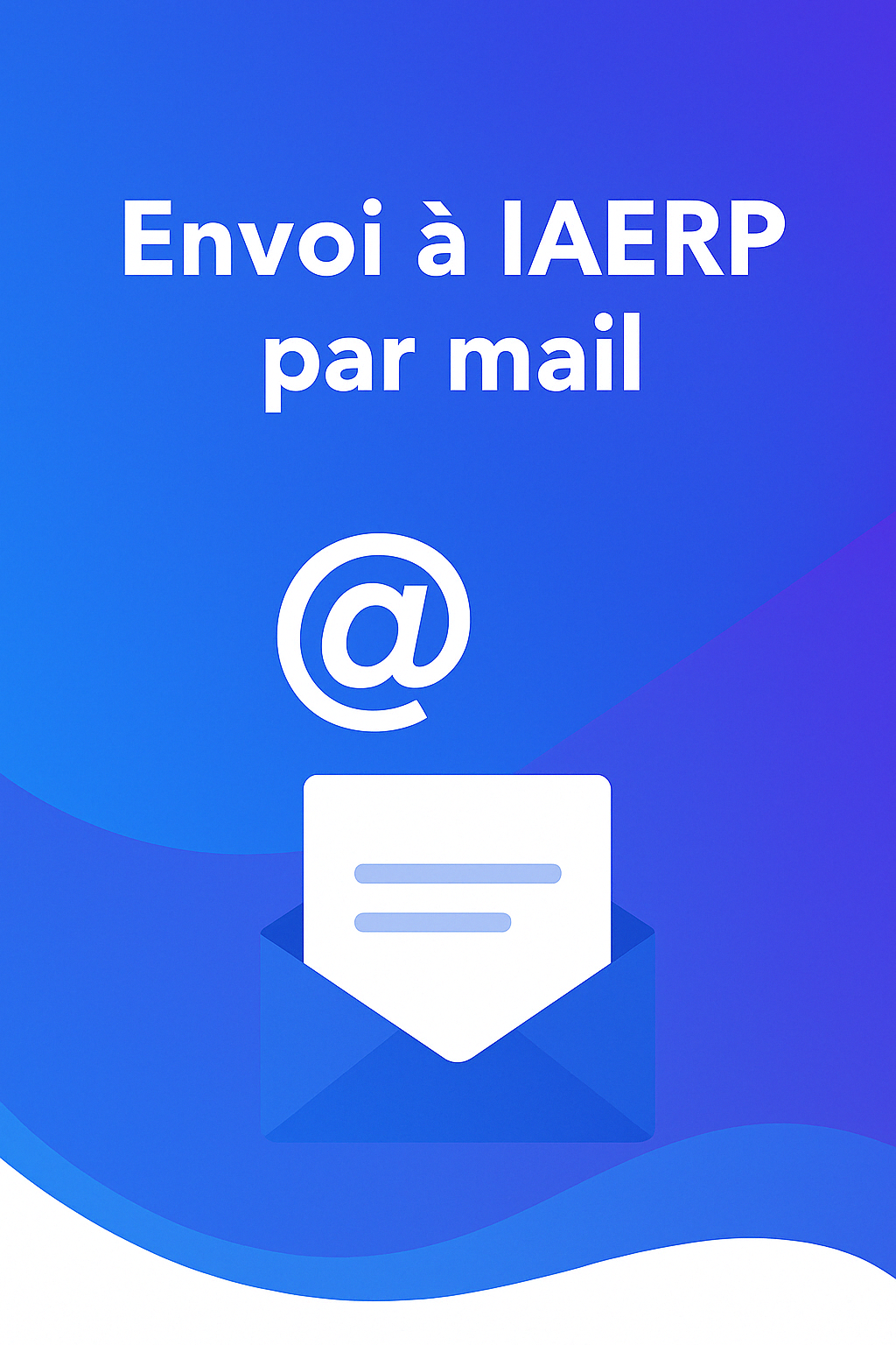 Envoi a IAERP de mon PDF